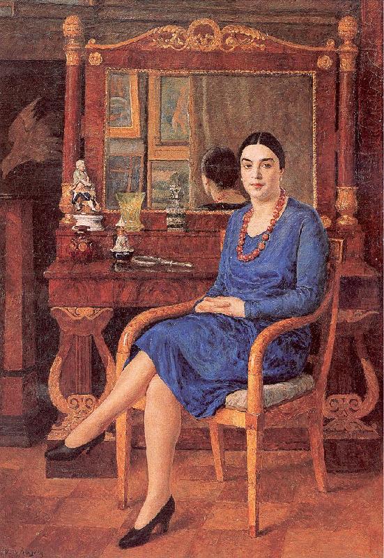 Portrait of Z. D. R, Mashkov, Ilya